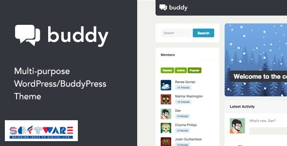 Buddy 2.23.1 – Simple WordPress & BuddyPress Theme
