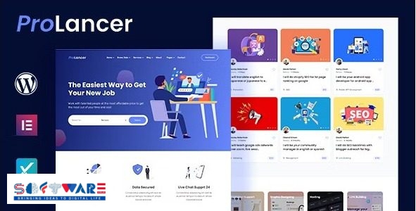 Prolancer 1.4.3 – Freelance Marketplace WordPress Theme